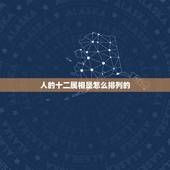 人的十二属相是怎么排列的，十二生肖是什么来历、顺序怎么排列的