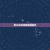 男86年虎婚配属相最好，86属虎男配什么属相