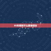 95年婚配什么属相适合，95年属猪的和什么属相最配