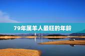 79年属羊人最旺的年龄，79年属羊的遇到什么属相财运最旺