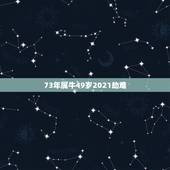 73年属牛49岁2021劫难，1973年属牛女2021年全年运势