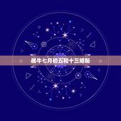 属牛七月初五和十三婚配，属牛的和属马的相婚配吗
