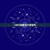 1991年属马31岁运气，1991年属马，请问我的生辰八字及近期运势如
