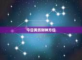 今日黄历财神方位，黄历中财神方位