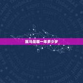 属马是哪一年多少岁，五十几岁属马的那一年的