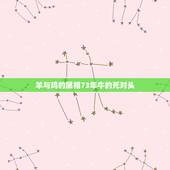 羊与鸡的属相73年牛的死对头，67年的羊和73年牛谁克谁