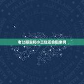 老公搬去和小三住还会回来吗，老公到小三家去住还会回来吗