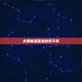 夫妻都是属龙的好不好，男女都属龙婚姻会幸福吗