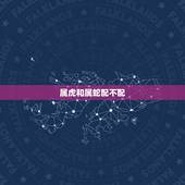 属虎和属蛇配不配，女属虎男属蛇的姻缘