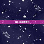 2022年属虎取名，虎宝宝取名大全2022款