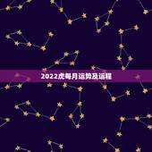2022虎每月运势及运程，属虎人2021年运势及运程每月运程