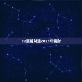 12属相财运2021年偏财，2021年偏财运最旺的生肖是什么？