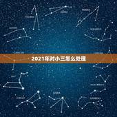 2021年对小三怎么处理，领导干部常年在外保养小三，怎么处理？