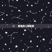 属兔的人婚配表，属兔的属相婚配表，属兔和什么属相最配