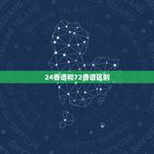24香谱和72香谱区别，我发图片你看一下香谱这属于什么左边高中间低右边