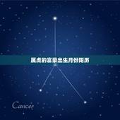 属虎的富豪出生月份阳历，虎是几月份的才华