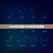 1986年女虎和1990年男马的婚配，1986年属虎与1990年属马的