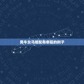 男牛女马婚配有幸福的例子，男属牛与女属马婚配如何