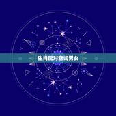 生肖配对查询男女，初恋问我信不信十二生肖男女婚配