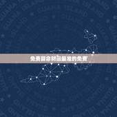 免费算命财运最准的免费，八字算命免费一生财运财运