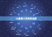 12星座十月桃花运势，12星座十月桃花运指数是多少