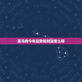属马的今年运势和财运怎么样，2022 年马的运势和财运
