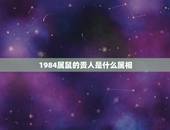 1984属鼠的贵人是什么属相，84年是属什么