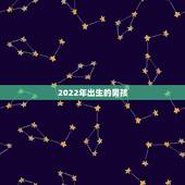 2022年出生的男孩，2022年生小孩