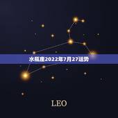 水瓶座2022年7月27运势，7月水瓶座运势