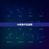 18年兔今日运势，属兔 今年的运势