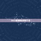 2022最潮网名男四个字，2023最潮网名男四个字