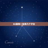 82属狗一生有几个子女，怎么看一生有几个子女