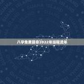 八字免费算命2022年运程流年，易奇八字2022 年运程车