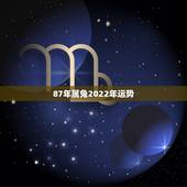 87年属兔2022年运势，87年女兔在2022年怎么样