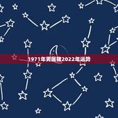 1971年男属猪2022年运势，1971年属猪2022 年运势及运程