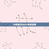 78年属马2022年的运势，78年属马女2021年财运