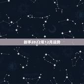 射手2022年12月运势，射手座2021年12月5日运势