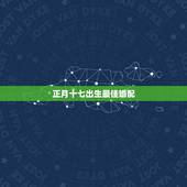 正月十七出生最佳婚配，正月十七16时30分出生的羊女最佳婚配是谁人