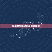 属羊的今年分别是多大年龄，属猴今年多大年龄2022