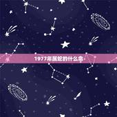 1977年属蛇的什么命，77年属蛇沙中土命的风水禁忌