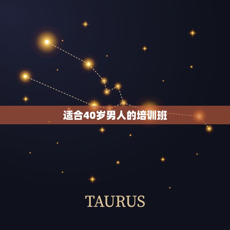 适合40岁男人的培训班，40岁男人学什么技术好  第1张