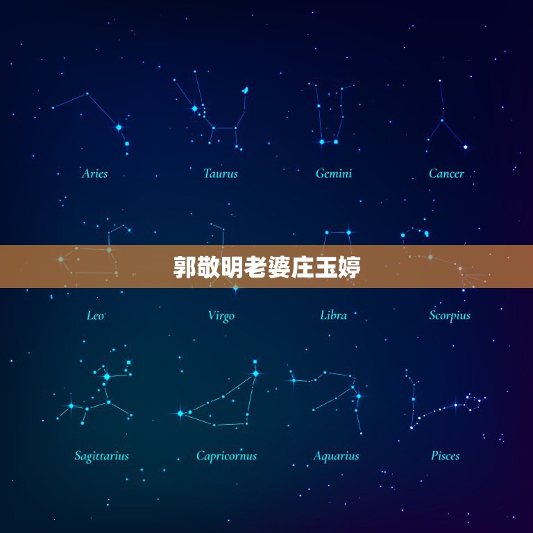 郭敬明老婆庄玉婷，郭敬明老婆是谁啊！  第1张