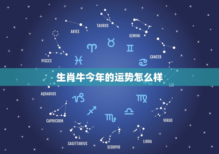 生肖牛今年的运势怎么样，今年属牛的运势怎么样？  第1张