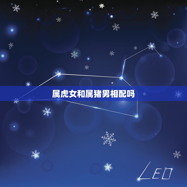 属虎女和属猪男相配吗，女属虎男属猪相配吗  第1张