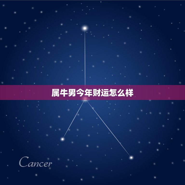 属牛男今年财运怎么样，属牛的今年财运如何  第1张