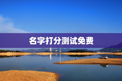 名字打分测试免费，免费起名字测试打分 有个小男孩 名字是李文熙 能打多  第1张