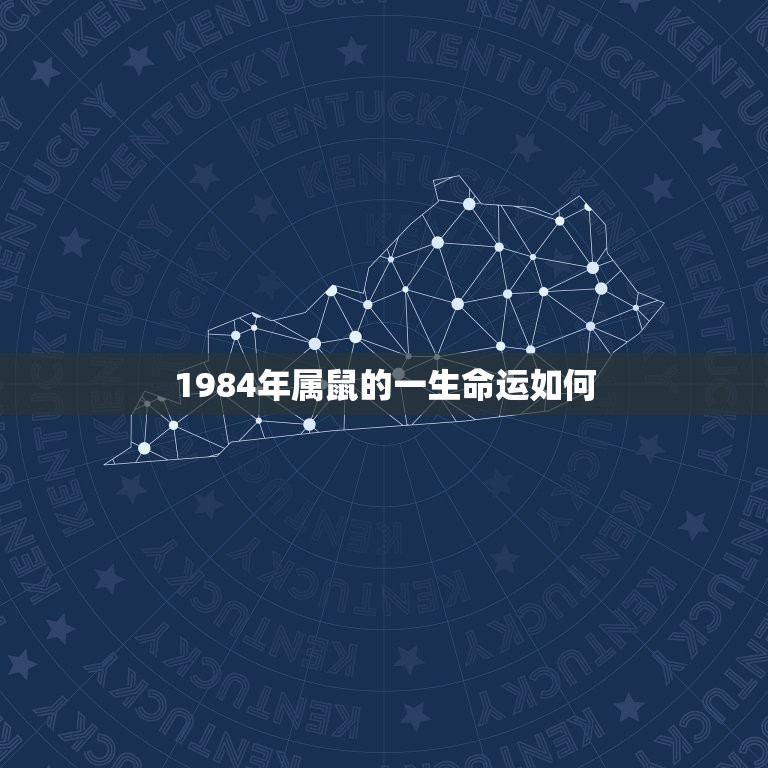 1984年属鼠的一生命运如何，84年属鼠的人什么时候运势最好  第1张
