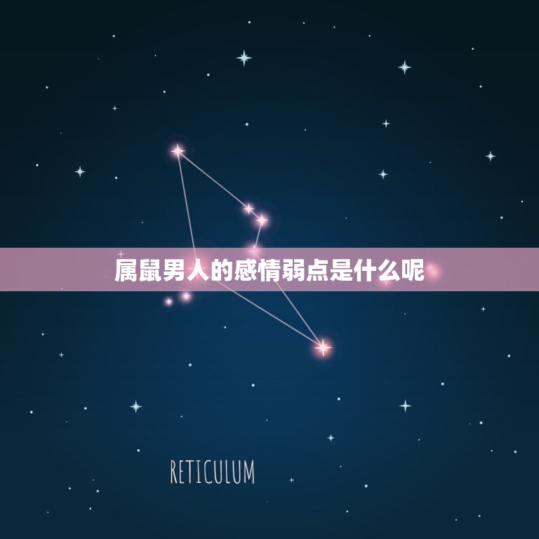 属鼠男人的感情弱点是什么呢，跟男朋友分手了他是属鼠的有什么弱点  第1张