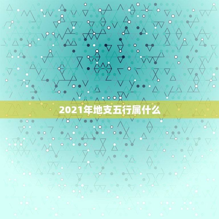 2021年地支五行属什么，2021年是什么牛五行属什么  第1张