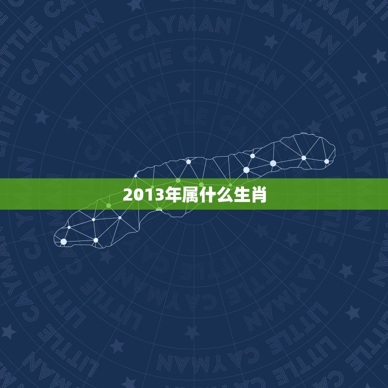 2013年属什么生肖，2013年出生的属相是什么？  第1张
